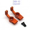 ZD RACING DBX 10 1/10 RC Truck 7183 Upgrade Rear Wheel Cups Orange