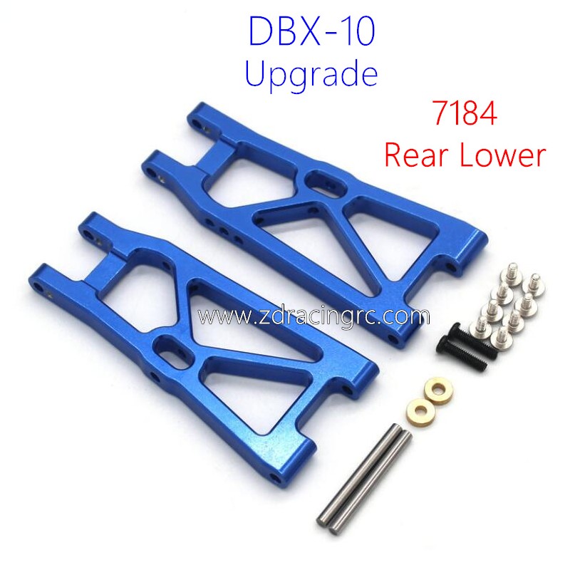 ZD RACING DBX 10 1/10 RC Truck 7184 Upgrade Rear Lower Swing Arm