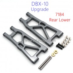ZD RACING DBX 10 1/10 RC Truck 7184 Upgrade Rear Lower Swing Arm Grey