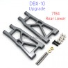 ZD RACING DBX 10 1/10 RC Truck 7184 Upgrade Rear Lower Swing Arm Grey
