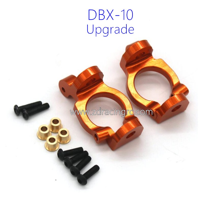 ZD RACING DBX 10 1/10 Upgrades 7187 C-Type Cups Orange