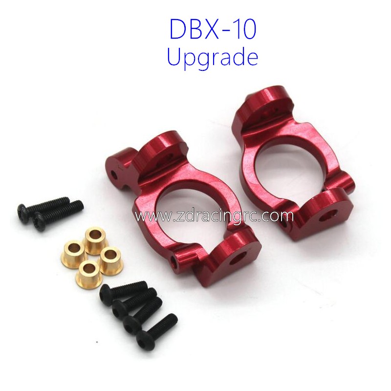 ZD RACING DBX 10 1/10 Upgrades 7187 C-Type Cups Red