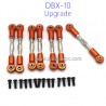 ZD RACING DBX 10 Upgrades Metal Connect Rod orange