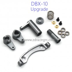 ZD RACING DBX 10 1/10 Upgrades Steering Kit Grey