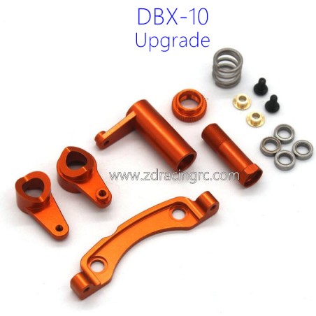 ZD RACING DBX 10 1/10 Upgrades Steering Kit Orange