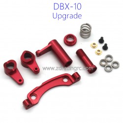 ZD RACING DBX 10 1/10 Upgrades Steering Kit Red