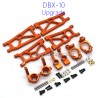 ZD RACING DBX 10 1/10 Upgrades Metal Kit Orange