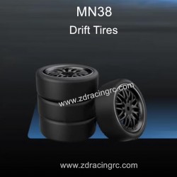 MN MODEL MN38 RC Car Parts Drift Tires Assembly