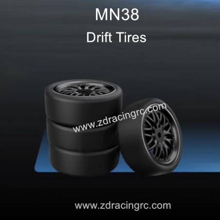 MN MODEL MN38 RC Car Parts Drift Tires Assembly