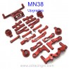 MN MODEL MN38 Upgrade Parts Metal Swing Arm Kit, MN-RC MN-38