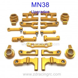 MN38 RC Car Upgrade Parts Metal Kit, MN-RC MN-38 Parts