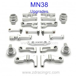 MN38 RC Car Upgrade Parts Metal Kit, MN-RC MN-38