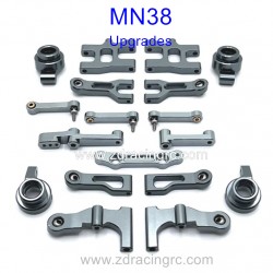 MN38 RC Car Upgrade Parts Metal Kit, MN-38 Parts
