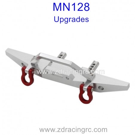 MN MODEL MN128 RC Crawler Upgrade Parts Front Protector Silver MN MODEL MN128 RC Crawler Upgrade Parts Front Protector Silver