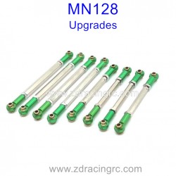 MN MODEL MN128 1/12 Upgrade Parts Connect Rods Red