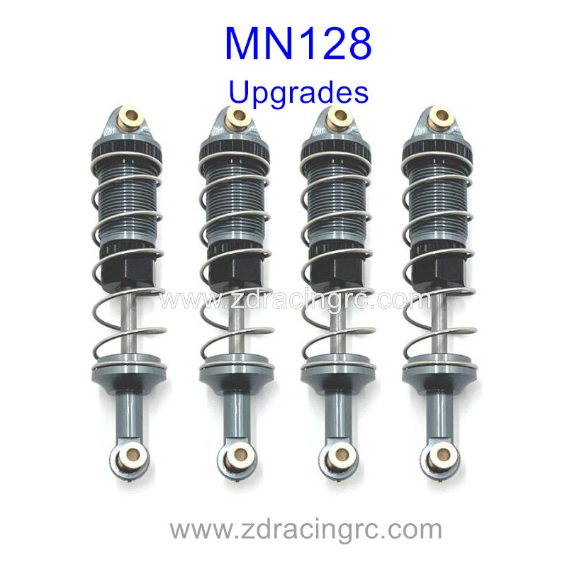 MN MODEL MN128 1/12 Upgrade Parts Oil Shock Titiaium