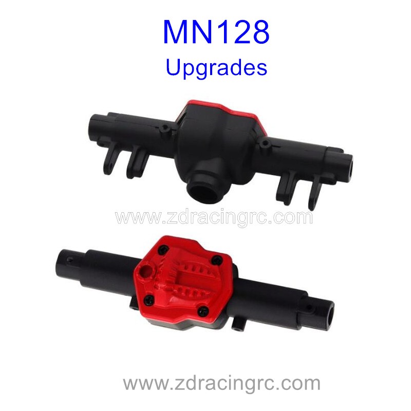 MN MODEL MN128 1/12 Upgrade Parts Front and Rear Metal Gearbox Cover