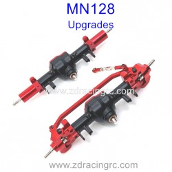 MN MODEL MN128 1/12 Upgrade Parts Metal Front and Rear Axle Assembly