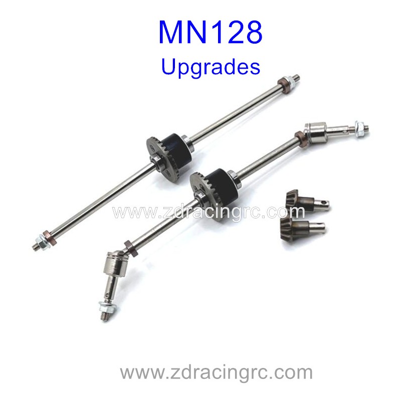 MN MODEL MN128 1/12 RC Truck Upgrade Front and Rear Axle Shaft