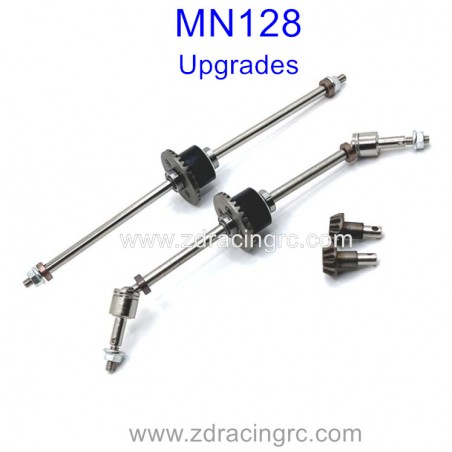 MN MODEL MN128 1/12 RC Truck Upgrade Front and Rear Axle Shaft