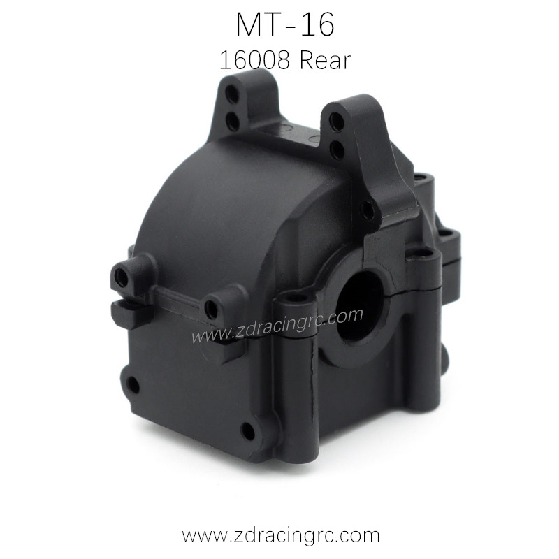 ZD RACING MT16 RC Car Parts Rear Gear Box 16008