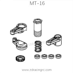 ZD RACING MT-16 RC Car Parts Steering Kits 16021