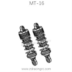 ZD RACING MT-16 RC Monster Truck Parts Shock Absorbers 16028