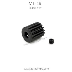 ZD RACING MT-16 1/16 RC Car Parts 48dp 15T Motor Gear 16042