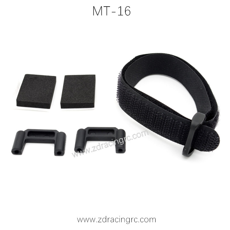 ZD RACING MT-16 1/16 RC Car Parts Battery Fixing Seat and Bandage 16045