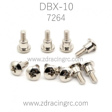 ZD RACING DBX 10 Parts Screw for Connect Rod M3X4.8 7264