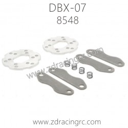 ZD RACING DBX-07 1/7 Parts 8548 Brake Disc and Pad Set