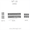 ZD RACING MT-16 Parts M2.5x14 M2.5x8 M2.5x6 Screws 16062
