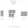 ZD RACING MT-16 Parts M3x24 M3x14 M3x10 Screw set 16064