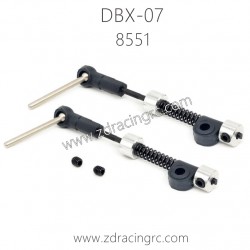 ZD RACING DBX-07 1/7 Parts 8551 Brake Rods and Throttle Rods