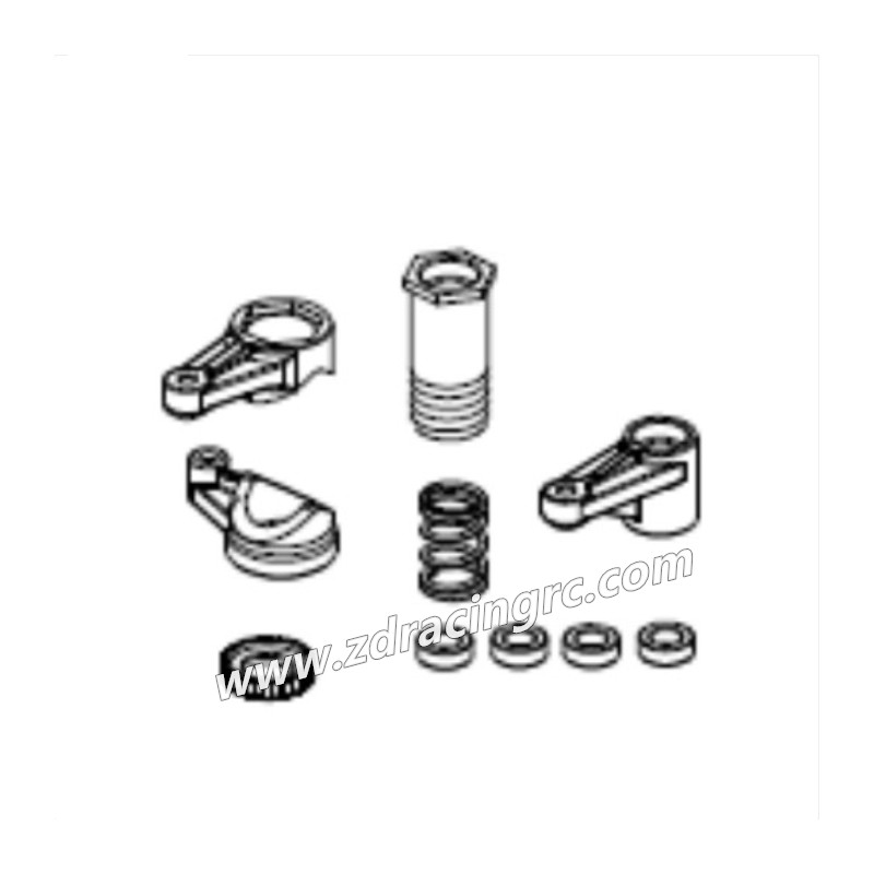 ZD RACING BX12 RC Car Parts 16021 Steering Kits