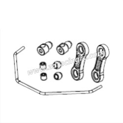 ZD RACING BX-12 RC Car Parts 16032 Anti-roll bar Components