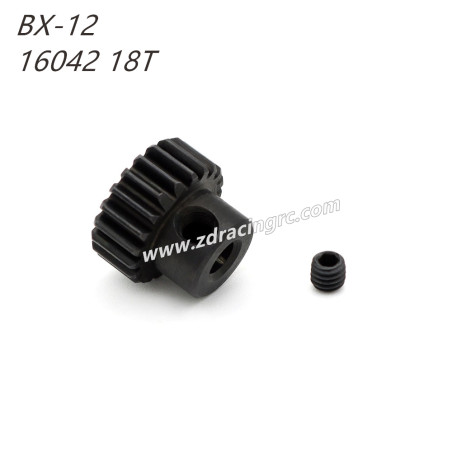 ZD RACING BX12 RC Car Parts 16042 Motor Gear 48dp 18T ZD RACING BX12 RC Car Parts 16042 Motor Gear 48dp 18T