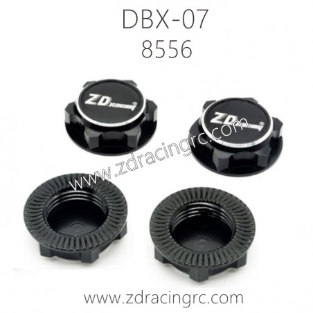 ZD RACING DBX-07 1/7 Parts 8556 Wheel Nut CNC ZD RACING DBX-07 1/7 Parts 8556 Wheel Nut CNC