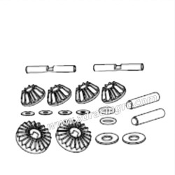 ZD RACING BX12 RC Car Parts 16052 Differential Small Bevel Gear