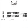 ZD RACING BX12 Parts 16062 Screws