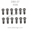 ZD RACING DBX-07 1/7 Parts 8586 Button Head Screws M4X16 12PCS