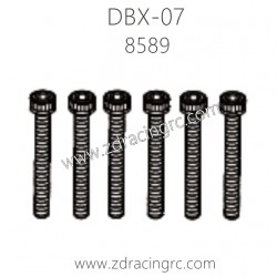 ZD RACING DBX-07 1/7 Parts 8589 Cap Screws M4X35 6PCS