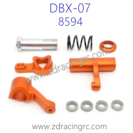 ZD RACING DBX-07 Upgrade Parts 8594 Aluminum alloy Steering set ZD RACING DBX-07 Upgrade Parts 8594 Aluminum alloy Steering set