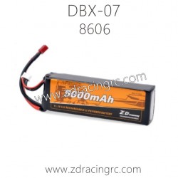 ZD RACING DBX-07 1/7 4WD Parts 8606 11.1V 5000MAH 35C li-po Battery