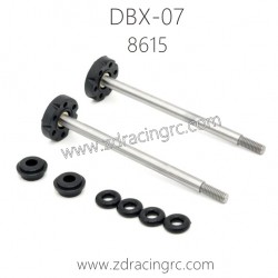 ZD RACING DBX-07 1/7 4WD Parts 8615 Front Shock Absorbers Shafts