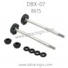 ZD RACING DBX-07 1/7 4WD Parts 8615 Front Shock Absorbers Shafts