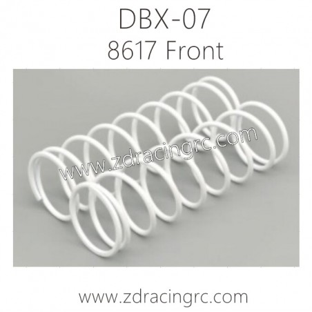 ZD RACING DBX-07 1/7 4WD Parts 8617 Front Shock Absorbers Springs