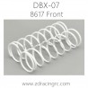 ZD RACING DBX-07 1/7 4WD Parts 8617 Front Shock Absorbers Springs