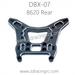 ZD RACING DBX-07 Parts 8620 Rear Shock Tower (CNC)