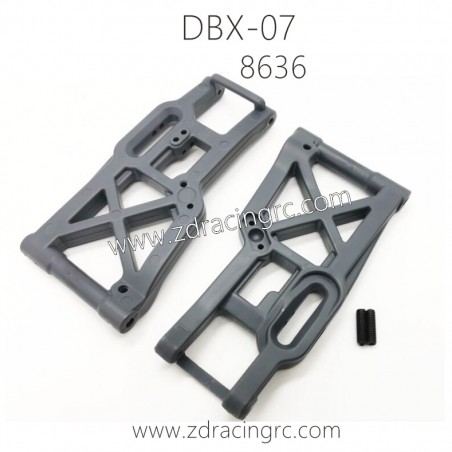 ZD RACING DBX-07 Parts 8636 Reinforced Rear Lower Arm